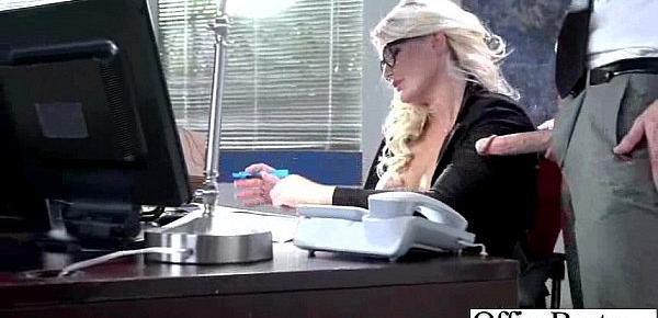  Busty Girl (julie cash) Get Hard Style Nailed In Office vid-22